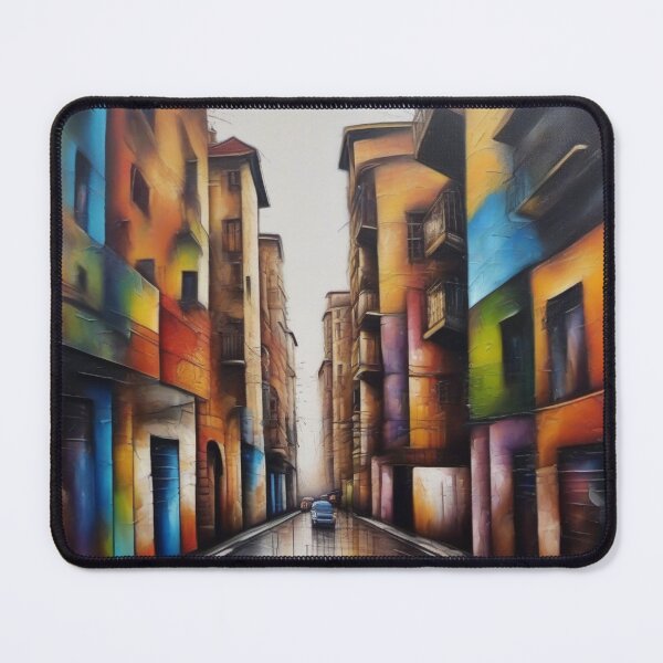 Item preview, Colored City street art designed and sold by JALNERVION SHOP.