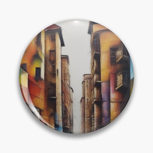 Item preview, Colored City street art designed and sold by JALNERVION SHOP.