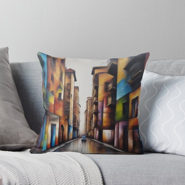 Item preview, Colored City street art designed and sold by JALNERVION SHOP.