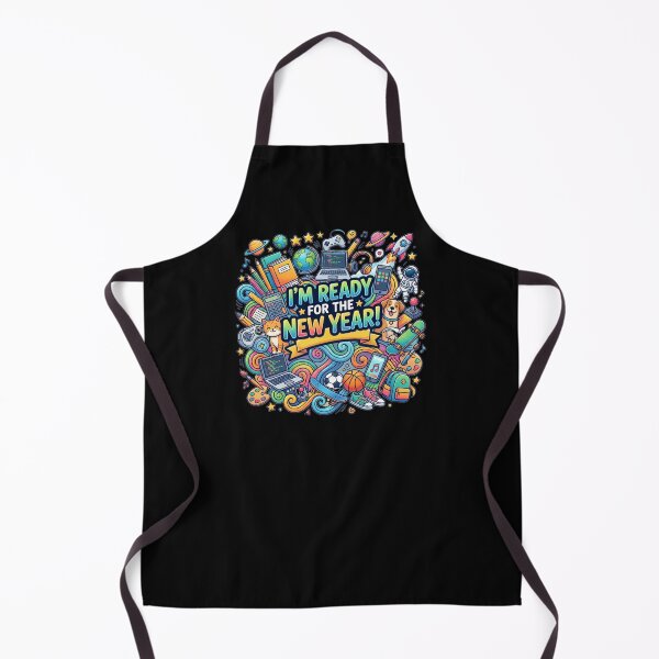Item preview, I’m Ready for the New Year Shirt | Back to School Graphic Tee | Colorful Student Y2K School Spirit Design designed and sold by QueenStore-USA.