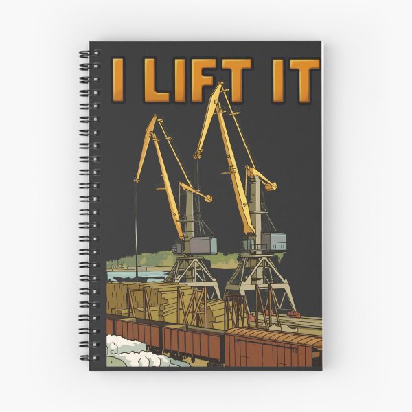 Item preview, I Lift It – Funny Crane Operator Shirt for Heavy Equipment Professionals designed and sold by Operator Style Wear.