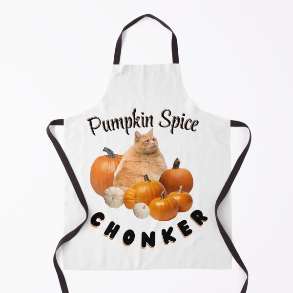 Item preview, Pumpkin Spice Chonker Cat Halloween Meme Fall Fun | Dark Ink Version designed and sold by SunandShade.