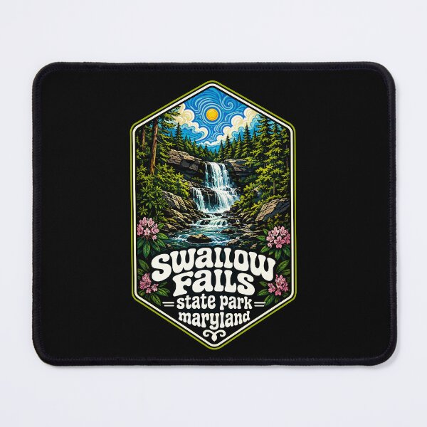 Item preview, Swallow Falls State Park Maryland Landscape Travel designed and sold by TomFrontierArt.