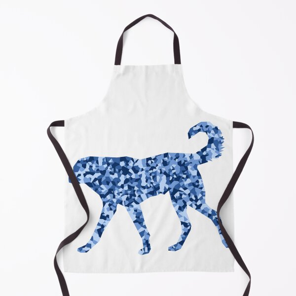 Item preview, Blue Mosaic Dog Silhouette Art designed and sold by DymondDesigns.