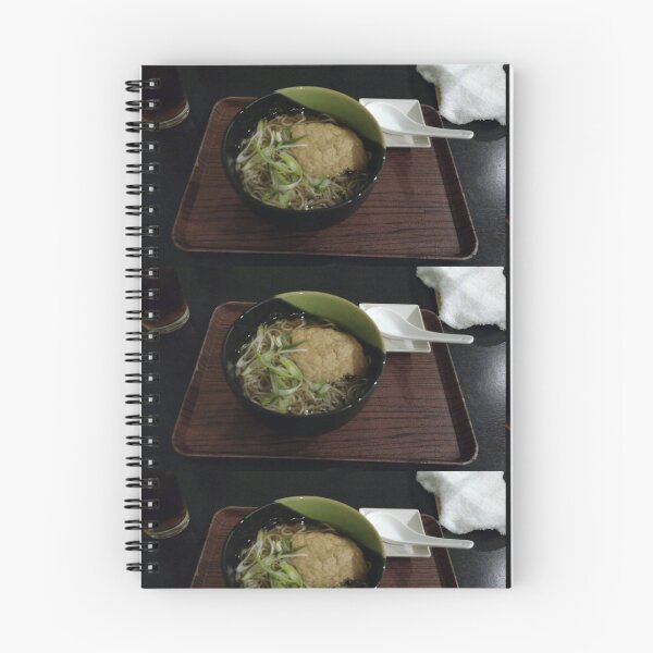 Item preview, Japanese Soba Noodles with Tofu Art Print designed and sold by KaleChub.