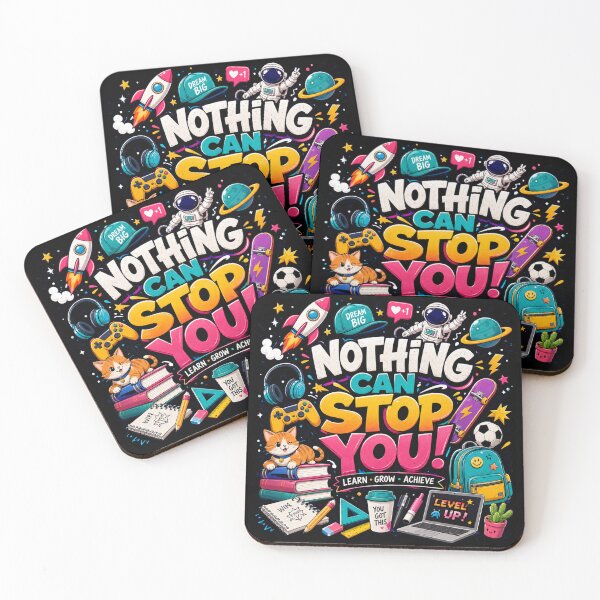 Item preview, Nothing Can Stop You Back to School Shirt | Motivational Space Graphic Tee | Cool Student School Spirit Gift designed and sold by QueenStore-USA.