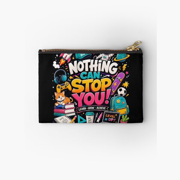 Item preview, Nothing Can Stop You Back to School Shirt | Motivational Space Graphic Tee | Cool Student School Spirit Gift designed and sold by QueenStore-USA.