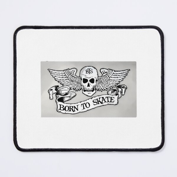 Item preview, Bts Born To Skate Skateboarding Skateboards Skeleton Hook Ups Skate Hookups Hook-Ups 90'S Vintage designed and sold by DesignDorks.