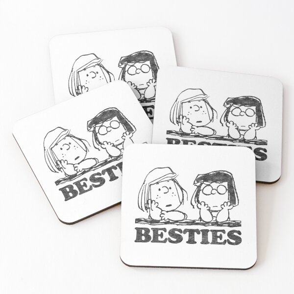 Item preview, Peanuts  Marcie Peppermint Patty Besties designed and sold by WolfieeShops.