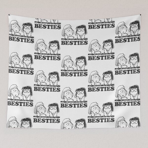Item preview, Peanuts Marcie Peppermint Patty Besties designed and sold by WolfieeShops.