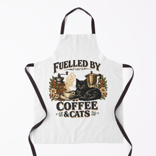 Item preview, Vintage Black Cat Coffee Lover Design designed and sold by urbinet.