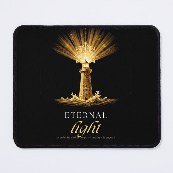 Item preview, Eternal Light Inspirational Lighthouse Art designed and sold by Hayir Design.