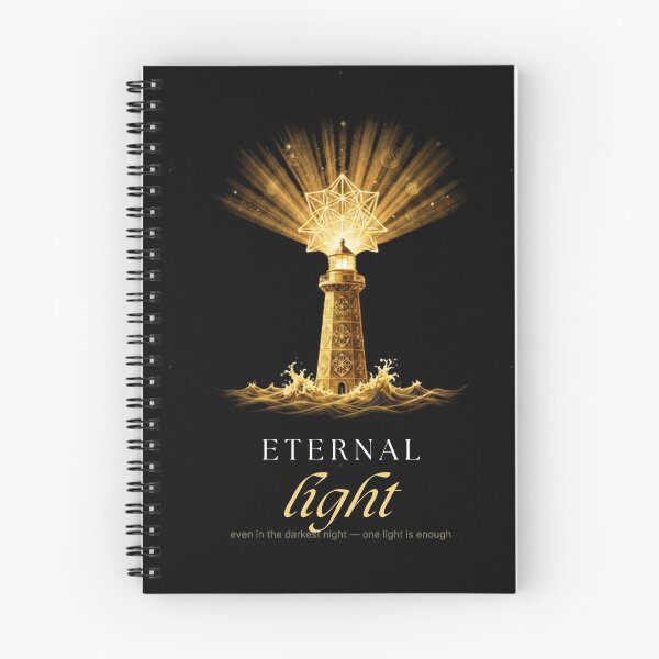Item preview, Eternal Light Inspirational Lighthouse Art designed and sold by Hayir Design.