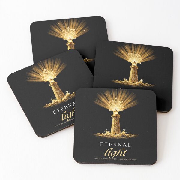 Item preview, Eternal Light Inspirational Lighthouse Art designed and sold by Hayir Design.