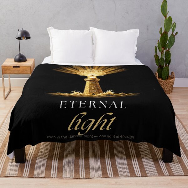 Item preview, Eternal Light Inspirational Lighthouse Art designed and sold by Hayir Design.