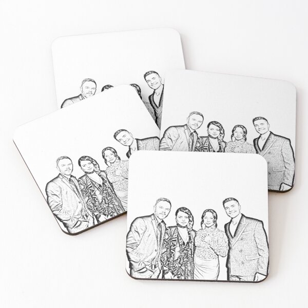 Item preview, The Rookie Cast - Shawn, Alyssa, Melissa and Eric designed and sold by Joy Michelle's Art Shop.