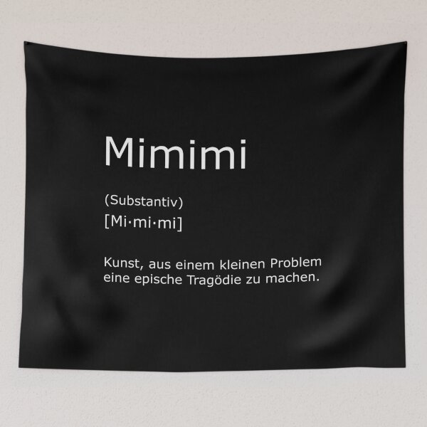Item preview, Mimimi Humorvolle Sprüche Heul Leise designed and sold by motifsbyth.