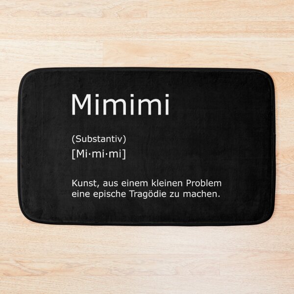 Item preview, Mimimi Humorvolle Sprüche Heul Leise designed and sold by motifsbyth.