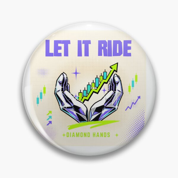 Item preview, Let it Ride- Diamond Hands- Day Trading Gift designed and sold by Bullrunprints.