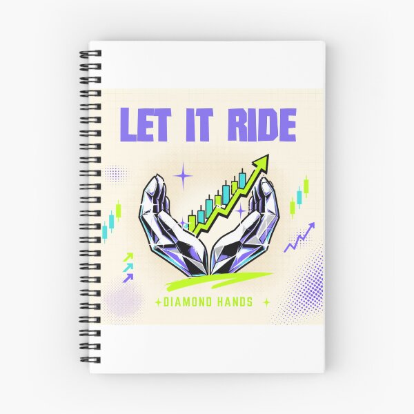 Item preview, Let it Ride- Diamond Hands- Day Trading Gift designed and sold by Bullrunprints.