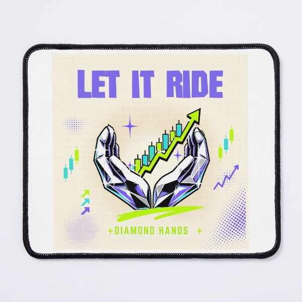 Item preview, Let it Ride- Diamond Hands- Day Trading Gift designed and sold by Bullrunprints.