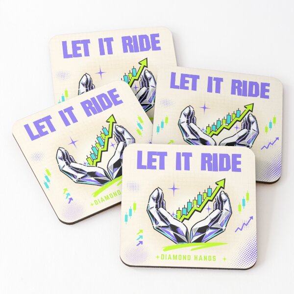 Item preview, Let it Ride- Diamond Hands- Day Trading Gift designed and sold by Bullrunprints.