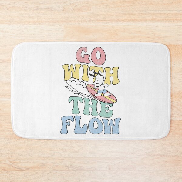 Item preview, Peanuts Go With The Flow Surf Art  Retro Beach Style Illustration designed and sold by WolfieeShops.