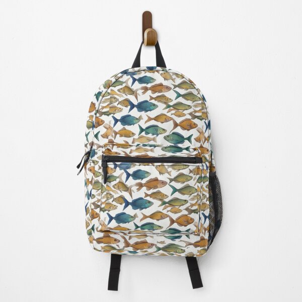 Item preview, Fish white pattern designed and sold by JALNERVION SHOP.