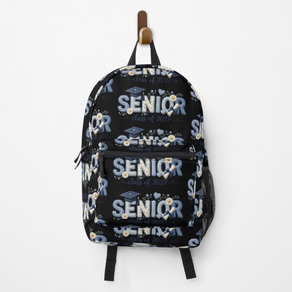 Item preview, Senior Class of 2027 Floral Embroidery Patchwork designed and sold by Style2Vie.