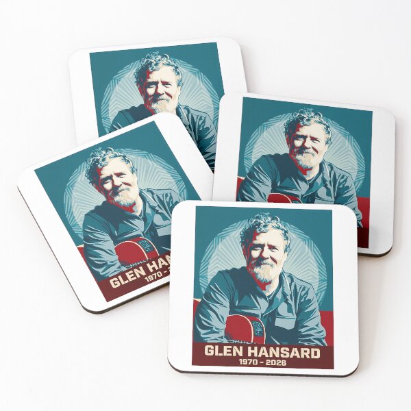 Item preview, Glen Hansard Guitarist 1970-2026 Vintage Portrait Pop Art designed and sold by WakWakDesigns.