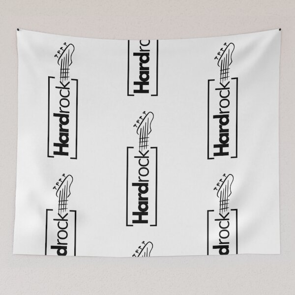 Item preview, Hardrock Musical Typographic Logo - Vertical Rock Design designed and sold by infinitearte.
