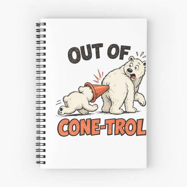 Item preview, Out of Cone-Trol Funny Polar Bear Mom & Cub designed and sold by LASTIQUE-dd.