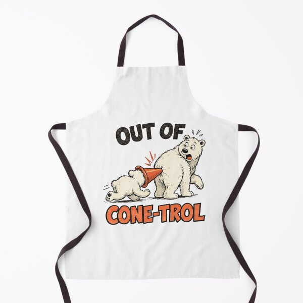 Item preview, Out of Cone-Trol Funny Polar Bear Mom & Cub designed and sold by LASTIQUE-dd.