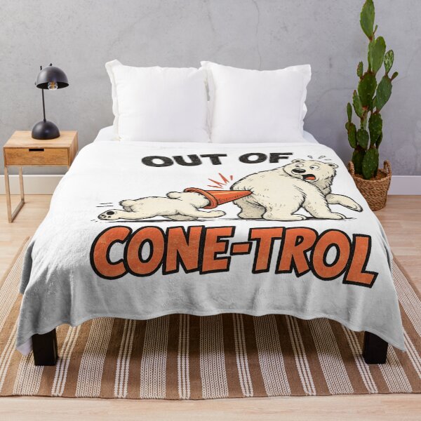 Item preview, Out of Cone-Trol Funny Polar Bear Mom & Cub designed and sold by LASTIQUE-dd.