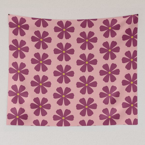 Item preview, Berry Pink Minimalist Daisy Bloom designed and sold by SmallDart Creations.