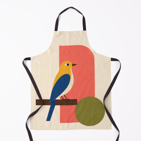 Item preview, Retro 70s 80s Mid Century Art Nouveau Bird Print designed and sold by Filora Atelier | Bird Art.