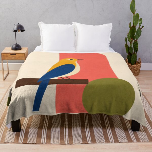 Item preview, Retro 70s 80s Mid Century Art Nouveau Bird Print designed and sold by Filora Atelier | Bird Art.
