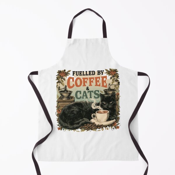 Item preview, Fuelled by Coffee & Cats designed and sold by urbinet.
