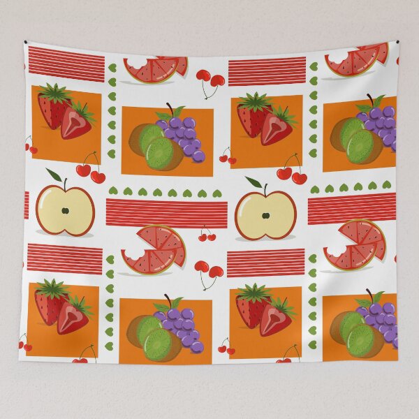 Item preview, Vector illustration fruits bright palette designed and sold by Fiorart Studio .