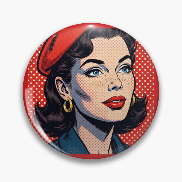 Item preview, Red Beret- Freckled Girl - Scarred Collection designed and sold by MAISON SYLVIE.