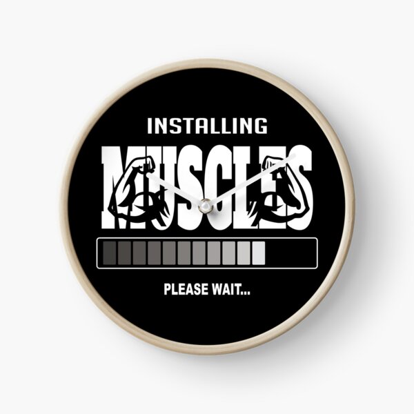 Item preview, Installing Muscles Please Wait designed and sold by N72 Heritage.