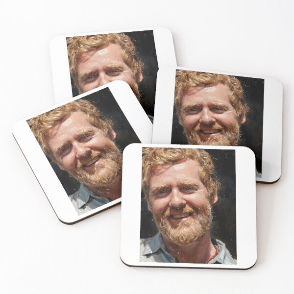 Item preview, Glen Hansard Oil Painting  designed and sold by WakWakDesigns.