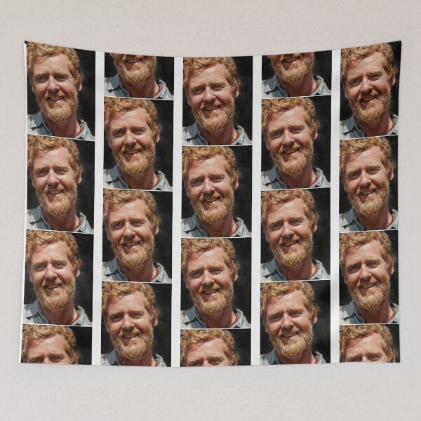 Item preview, Glen Hansard Oil Painting designed and sold by WakWakDesigns.