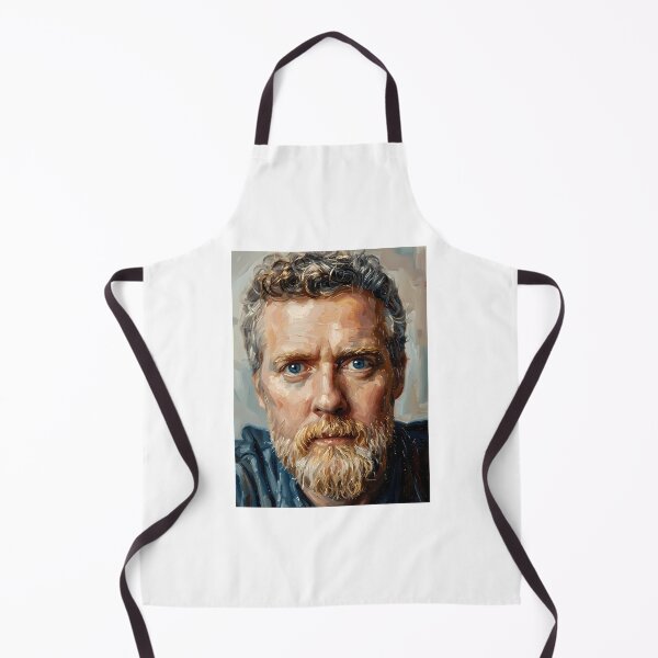 Item preview, Glen Hansard Oil Painting designed and sold by WakWakDesigns.