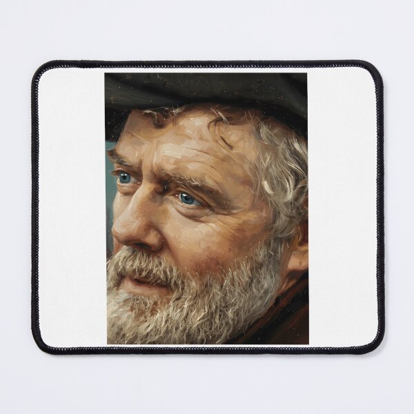Item preview, Glen Hansard Oil Painting designed and sold by WakWakDesigns.