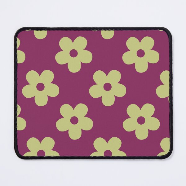 Item preview, Burgundy Floral Pattern | Light Green Flowers on Plum Floral Design | Preppy Green Flower Pattern | Coquette Burgundy and Sage Flowers | Vintage Sage and Maroon Floral Pattern designed and sold by VivaFy.