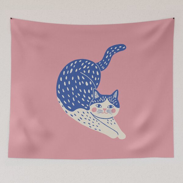 Item preview, Blue Cat designed and sold by oneofthesedayys.