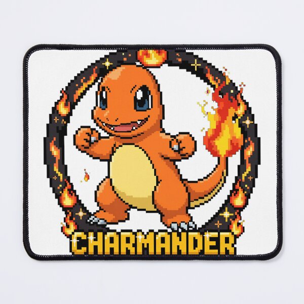 Item preview, Retro Pixel Fire Creature Copy designed and sold by teamzeta.