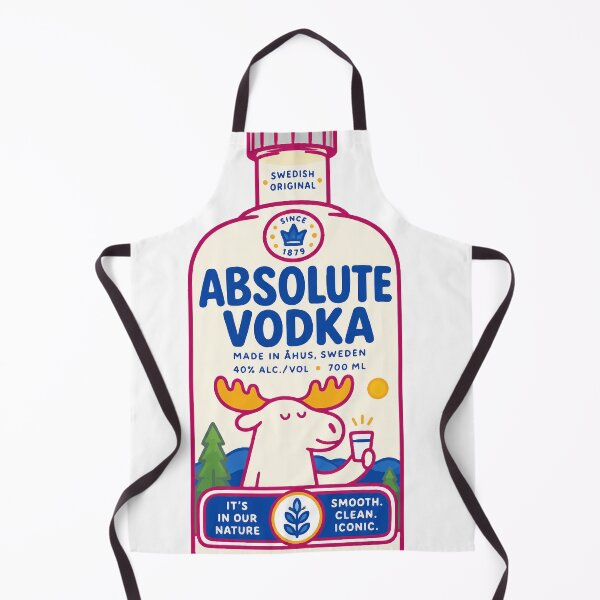 Item preview, Cute Vodka Bottle designed and sold by KingOfRockk.
