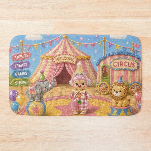 Item preview, Sonny Angel Pink Monkey Clown Disco Figure designed and sold by Ellie Dyer.